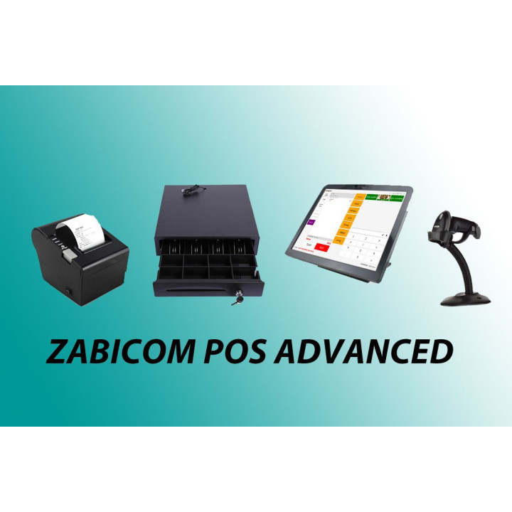 Pokladní sestava Zabicom POS Advanced – 15" dotyk
