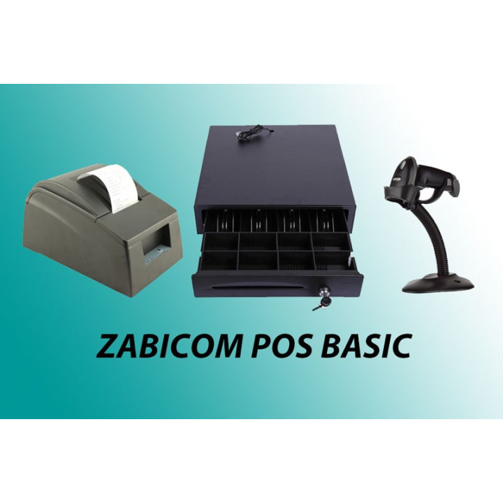 Pokladní sestava Zabicom POS Basic – tiskárna 58 mm