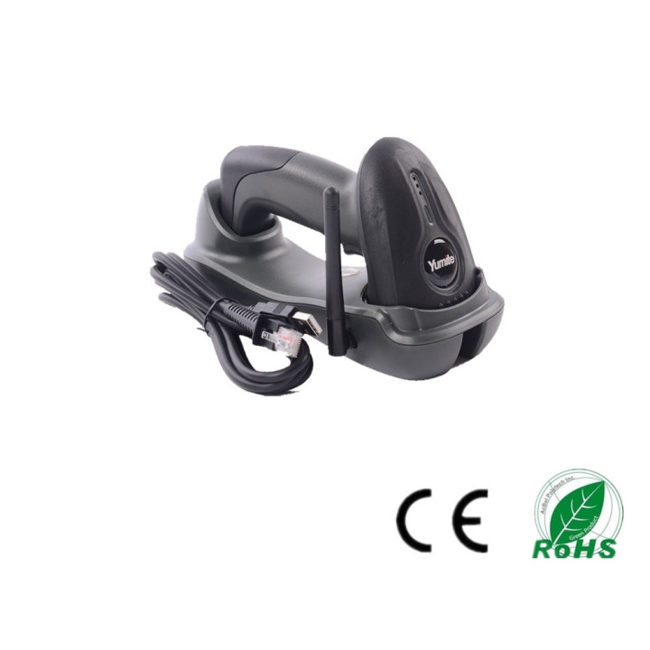 YT-1503 CCD bezdrátová čtečka čárových kódů, USB