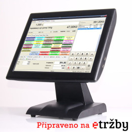 IZP020 – pokladní terminál 15" dotykový, Intel J1900
